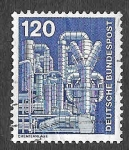 Stamps Germany -  1181 - Planta de Química