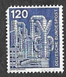 Stamps Germany -  1181 - Planta de Química