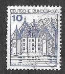 Stamps Germany -  1231 - Casa de Glücksburg