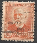 Stamps Spain -  Personajes. ED 671