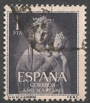 Stamps Spain -  Año Mariano. ED 1139 