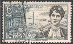 Stamps Spain -  Personajes españoles. ED 1867 