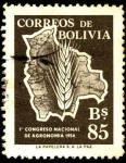 Sellos del Mundo : America : Bolivia : Primer congreso nacional de agronomía.