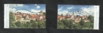 Stamps Germany -  3235 y 3236 - Vistas de Rothenburg ob der Tauber