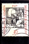 Stamps Germany -  Thomas von Kempen (1379-1471), Canones místicos y agustinanos