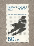 Stamps Germany -  Juegos olimpicos invierno Sapporo