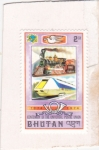 Stamps Bhutan -  Centenario Unión Postal Universal