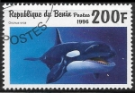 Stamps Benin -  Mamífero marinos - Orcinus orca