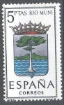 Sellos de Europa - Espaa -  1633  Escudos de capitales de provincias españolas.Rio Muni