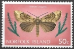 Stamps Australia -  Mariposas (Norfolk)