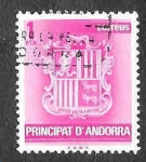 Sellos del Mundo : Europe : Andorra : 134 - Escudo Nacional