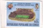 Sellos de Africa - Repblica del Congo -  COPA MUNDIAL FUTBOL ESPAÑA'82