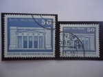 Stamps Germany -  Berlin Neue Wache (1818)- Edf. Nueva Guardia, de Berlín (Edif. Neoclásico-Culumnas Dóricas)