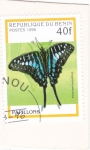 Stamps Benin -  Mariposa