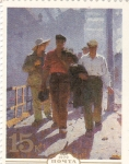 Stamps Russia -  Mañana de trabajadores, Mikhail Belsky (1960)