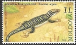 Sellos del Mundo : Europe : Moldova : reptiles y anfibios