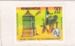 Sellos de Africa - Rwanda -  dÍa Mundial de las Comunicaciones