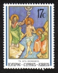 Stamps Cyprus -  Navidad del 91