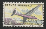 Stamps Czechoslovakia -  1608 - Planeador L13