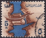 Stamps Africa - Egypt -  Presa de Assuan