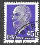 Stamps Germany -  588 - Walter Ernst Paul Ulbricht (DDR)