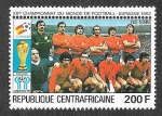 Sellos del Mundo : Africa : Rep_Centroafricana : C238 - XII Campeonato del Mundo de Fútbol