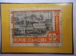 Stamps Cuba -  Industria Azucarera - Cincuentenario Republica(1902-1952)