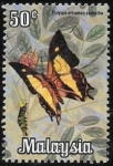 Sellos del Mundo : Asia : Malaysia : mariposas