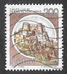 Stamps Italy -  1420 - Castillo de Cerro al Volturno