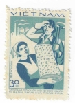 Stamps Vietnam -  Oficios. Industria textil