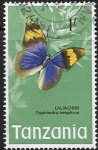 Sellos de Africa - Tanzania -  mariposas