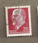 Stamps Germany -  Presidente DDR