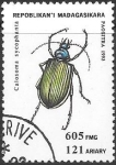 Stamps Madagascar -  insectos