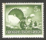 Stamps Germany -  793 - Día de los héroes, Paracaidistas