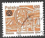 Sellos de Europa - Polonia -  2346 - Antiguas Minas de Sal de Roca de Wieliczka