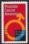 Stamps United States -  concienciación sobre el cáncer