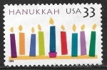 Sellos de America - Estados Unidos -  Hanukkah