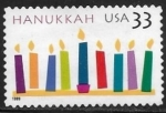 Sellos de America - Estados Unidos -  Hanukkah