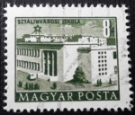 Stamps : Europe : Hungary :  Edificios