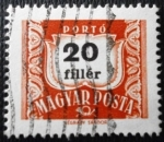 Stamps Hungary -  Cifras