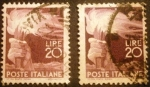 Stamps Italy -  Democracia