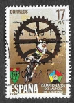 Stamps Spain -  Edif 2772 - Campeonato del Mundo de Ciclismo