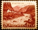 Stamps : Europe : Switzerland :  Pro-patria. Maggia