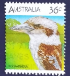 Stamps Australia -  Pajaros