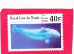 Stamps Benin -  Ballena beluga