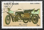 Stamps Vietnam -  Coches antiguos - 1898 France