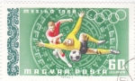 Stamps Hungary -  OLIMPIADA MEXICO'68