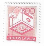 Sellos de Europa - Yugoslavia -  Servicio postal