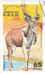 Stamps Morocco -  ANTILOPE