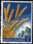 Sellos del Mundo : Europe : San_Marino : Agricultura-1958